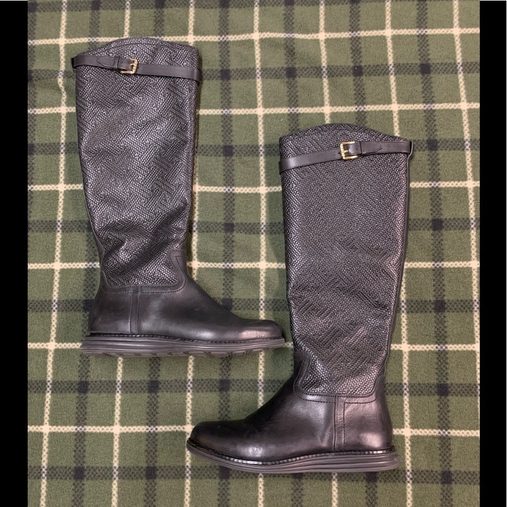 Cole‎ haan original grand OS equestrian tall riding boots